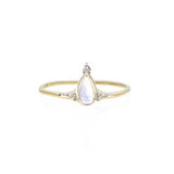 Moonstone Temple Ring